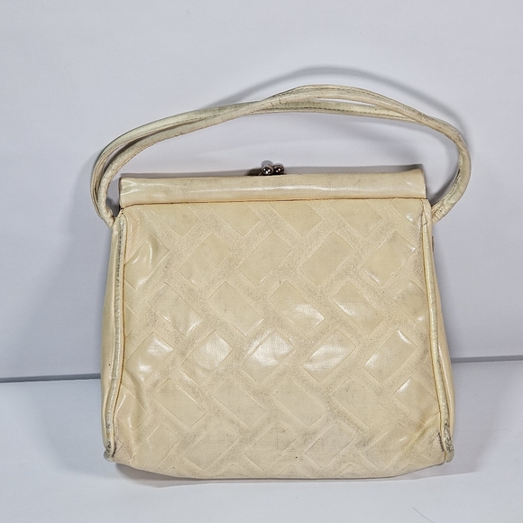 Vintage Yellow Purse Handbag - Picture 1 of 4